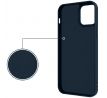 Púzdro SILICONE RING CASE  pre APPLE iPHONE 13 PRO (6,1") - modré