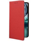 Púzdro knižkové SMART BOOK CASE pre MOTOROLA MOTO G62 5G - červené