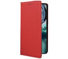 Púzdro knižkové SMART BOOK CASE pre MOTOROLA MOTO G62 5G - červené