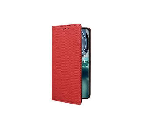 Púzdro knižkové SMART BOOK CASE pre MOTOROLA MOTO G62 5G - červené