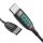 Kábel BlitzWolf BW-TC23, USB C na USB C s displejom 100W - čierny