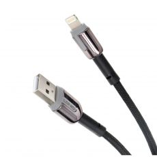 Kábel USB LDNIO LS592 2,4A s konektorom Lightning 2m - čierny