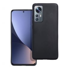 Púzdro SILIKÓNOVÉ BACK GEL MATT pre XIAOMI 12/12X  - čierne