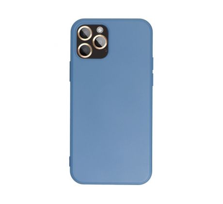 Zadný kryt FORCELL SILICONE pre APPLE iPHONE 13 MINI - modré