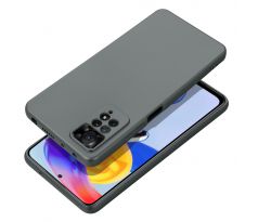 Púzdro SILIKÓNOVÉ METALLIC CASE pre XIAOMI REDMi A1 - šedé