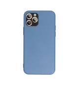 Zadný kryt FORCELL SILICONE pre APPLE iPHONE 13 - modré
