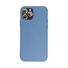 Zadný kryt FORCELL SILICONE pre APPLE iPHONE 13 - modré