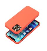 Zadný kryt FORCELL SILICONE pre APPLE iPHONE 13 - broskyňový