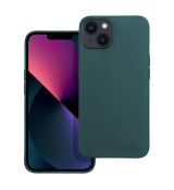 Púzdro SILIKÓNOVÉ BACK GEL MATT pre APPLE iPHONE 13 (6,1") - zelené