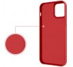 Púzdro SILICONE RING CASE  pre APPLE iPHONE 13 PRO (6,1") - červené