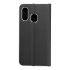 Púzdro knižkové LUNA BOOK CARBON  pre SAMSUNG GALAXY A40 (A405F)  - čierne