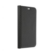 Púzdro knižkové LUNA BOOK CARBON  pre HUAWEI P30 PRO  - čierne