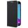 Púzdro knižkové LUNA BOOK CARBON  pre SAMSUNG GALAXY XCOVER 4/4s (G390F) - čierne