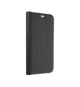 Púzdro knižkové LUNA BOOK CARBON pre XIAOMI REDMi 12C - čierne