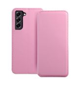 Púzdro knižkové DUAL POCKET CASE pre SAMSUNG GALAXY S21 FE - ružové