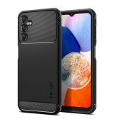 Púzdro SPIGEN RUGGED ARMOR™ pre SAMSUNG GALAXY A14 5G - čierne