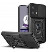 Púzdro NEXERI CAMSHIELD Pro CASE pre MOTOROLA MOTO G53 5G/G13/G23 - čierne