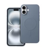 SILIKÓNOVÝ KRYT MAG (s veľkým otvorom) kompatibilný s MagSafe pre IPHONE 16 Plus svetlomodrý