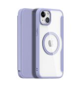 Púzdro DUX DUCIS SKIN X PRO MAGSAFE pre APPLE IPHONE 15 PLUS - fialové