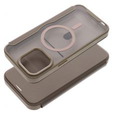 Púzdro SMART MAG kompatibilné s MagSafe pre IPHONE 15 Pro Max -hnedá