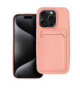 Card Case Púzdro pre Iphone 15 Pro Max - marhuľová