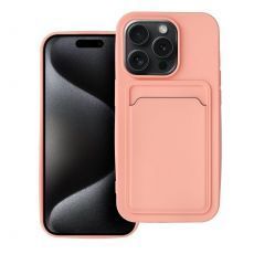 Card Case Púzdro pre Iphone 15 Pro- marhuľová