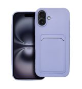 Card Case Púzdro pre Iphone 16 Plus - fialová