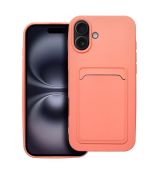Card Case Púzdro pre Iphone 16 Plus - marhuľová