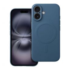Silikónový kryt MAG COVER kompatibilný s MagSafe pre IPHONE 16 Plus - modrá