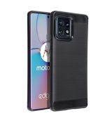 Karbónové púzdro pre Motorola Moto Edge 40 Pro - čierne