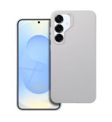 KOŽENÉ PÚZDRO MAG COVER kompatibilný s MagSafe pre SAMSUNG GALAXY S25 - sivé