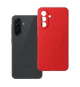 Silikónový kryt MAG COVER kompatibilný s MagSafe pre SAMSUNG GALAXY A36 - červený