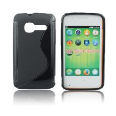 Silikónové Púzdro S-line - ALC One Touch Fire (4012) - čierne