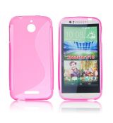 Púzdro SILIKÓNOVÉ S-LINE pre HTC DESIRE 510 - ružový