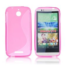 Púzdro SILIKÓNOVÉ S-LINE pre HTC DESIRE 510 - ružový