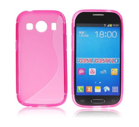 Silikónové Púzdro S-line - Samsung Galaxy ACE 4 (G357FZ) - ružový