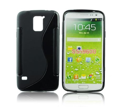 Silikónové Púzdro S-line - Samsung Galaxy S5 (i9600) - čierny