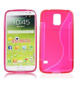 Silikónové Púzdro S-line - Samsung Galaxy S5 (i9600) - červený