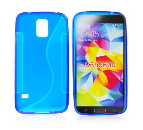 Silikónové Púzdro S-line - Samsung Galaxy S5 (i9600) - modrý