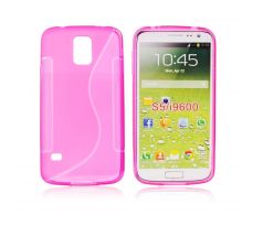 Silikónové Púzdro S-line - Samsung Galaxy S5 (i9600) - ružový