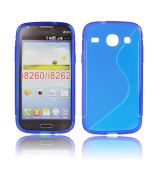 Silikónové Púzdro S-line - Samsung Galaxy Core (i8260) - modrý