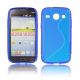 Silikónové Púzdro S-line - Samsung Galaxy Core (i8260) - modrý