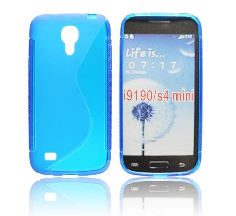Silikónové Púzdro S-line - Samsung Galaxy S4 mini (i9190) - modrý