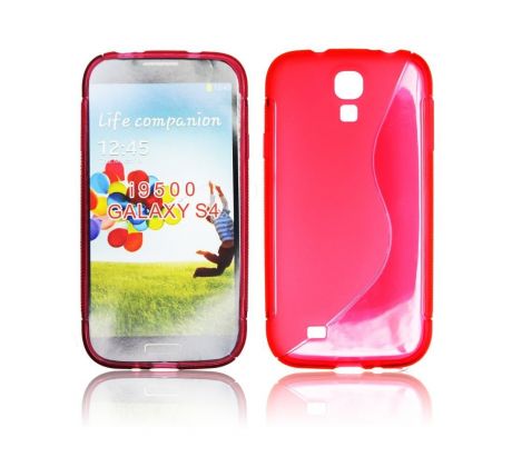 Silikónové Púzdro S-line - Samsung Galaxy S4 (i9500) - červený