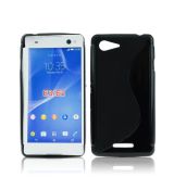 SILIKÓNOVÉ Púzdro S-LINE pre SONY XPERIA E3 - čierny