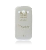 Silikónové púzdro Ultra Slim - Samsung Galaxy Ace 4(G357FZ) - čierny