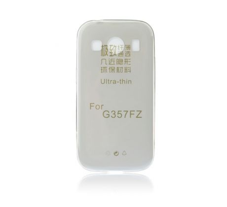 Silikónové púzdro Ultra Slim - Samsung Galaxy Ace 4(G357FZ) - čierny