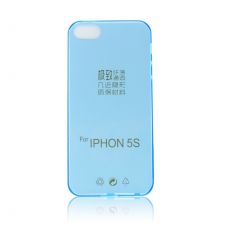 Silikónové púzdro Ultra Slim - Apple Iphone 5/5S - modrý
