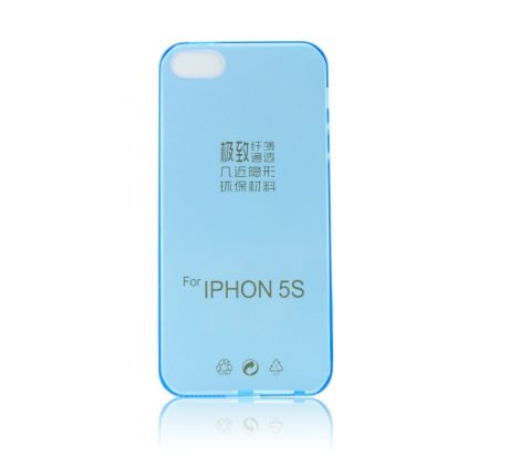 Silikónové púzdro Ultra Slim - Apple Iphone 5/5S - modrý