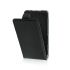Púzdro Blun Slim Flip - Samsung Galaxy S5 (G900) - čierne + ochranná fólia